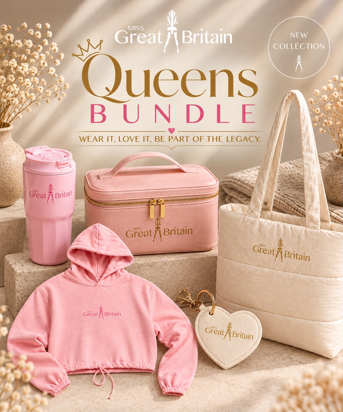 Miss Great Britain Pink Queen’s Bundle