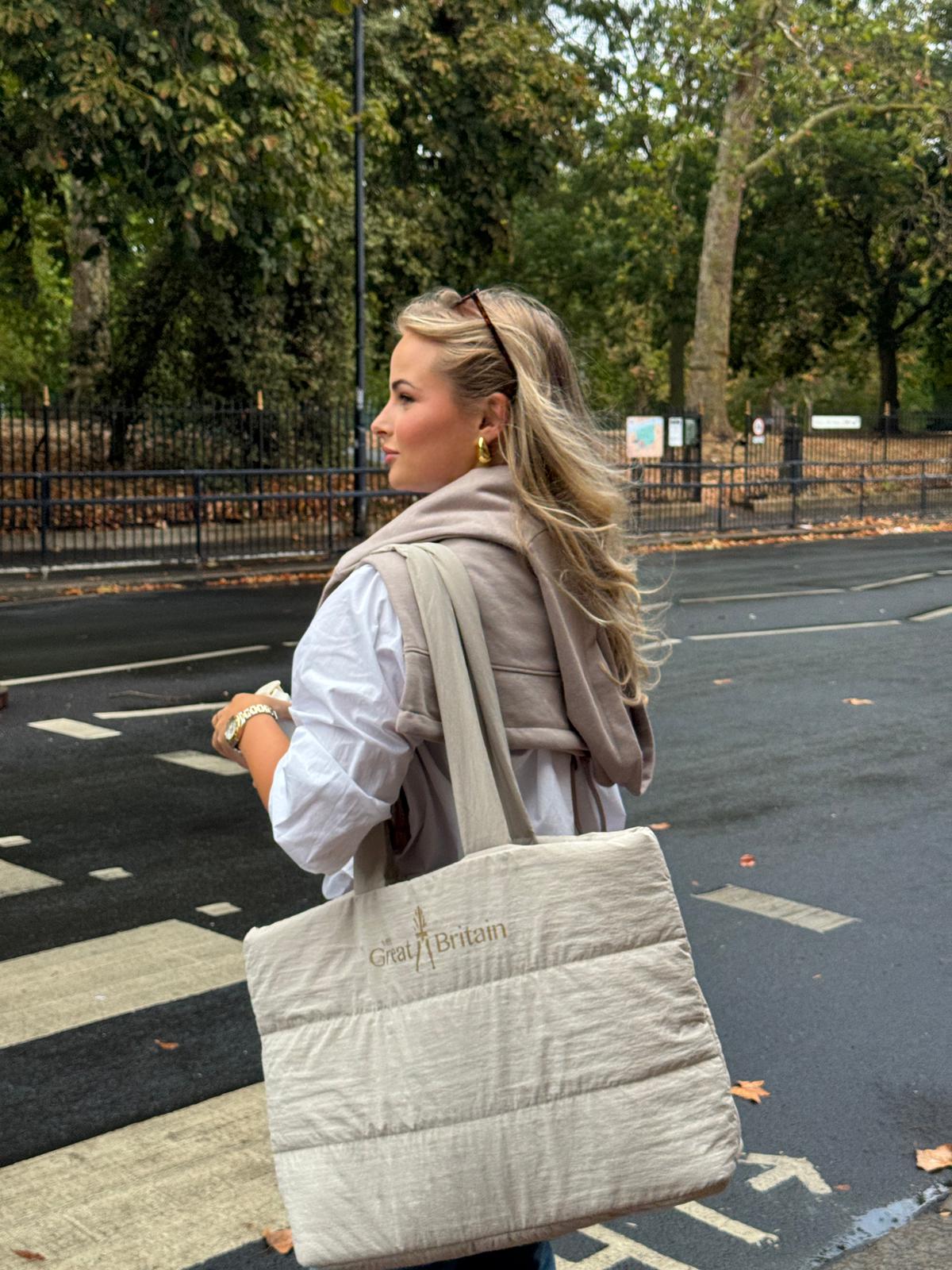 The Perfect Pageant Bag – Miss Great Britain Quilted Tote